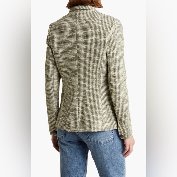 rag & bone Green Tweed Jacket - Picture 3 of 7